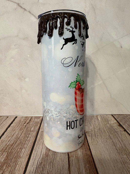 Hot chocolate drip tumbler