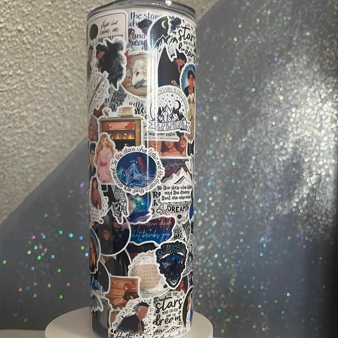 “Sticker” acotar tumbler