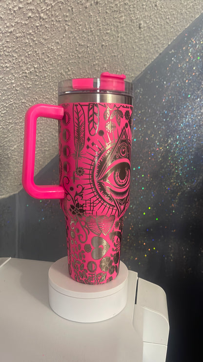 Boho love tumbler