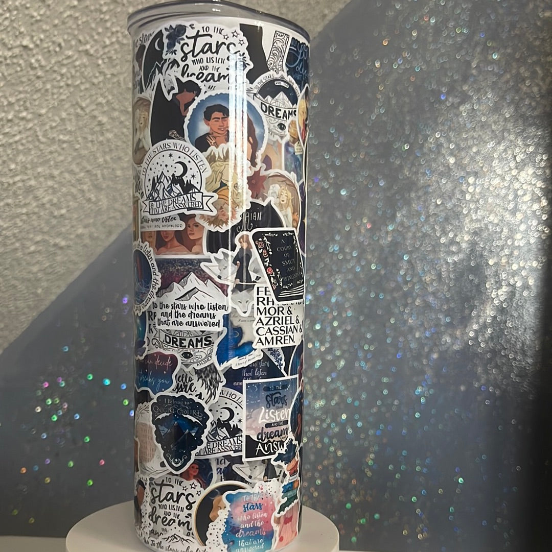 “Sticker” acotar tumbler