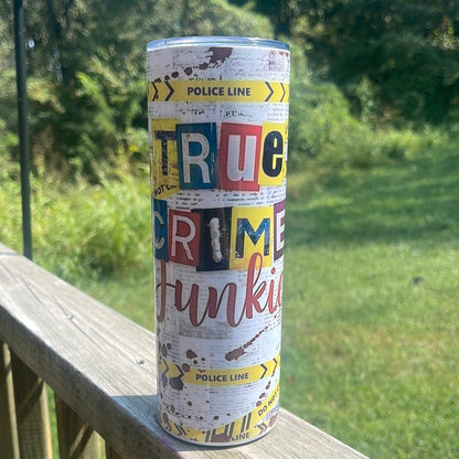 True crime tumbler