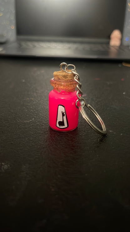 Kuzco llama keychain