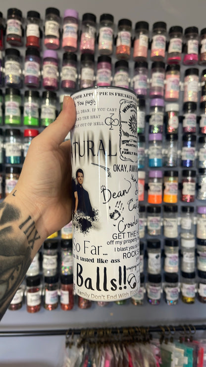 Supernatural tumbler