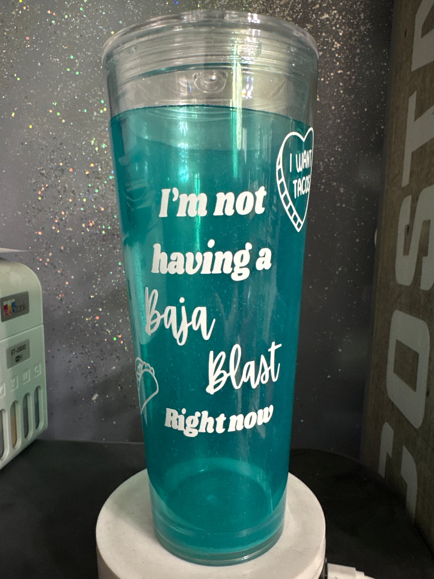 Tacos tumbler