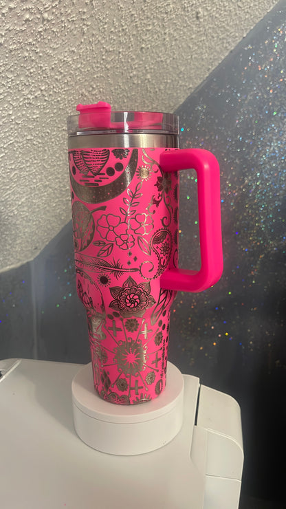 Boho love tumbler