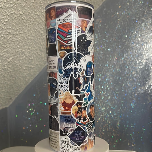 “Sticker” acotar tumbler