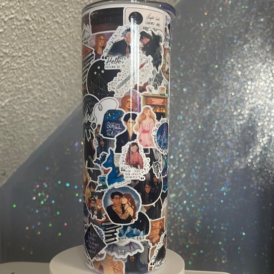 “Sticker” acotar tumbler