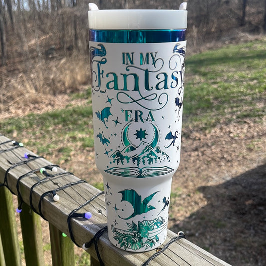 Fantasy rainbow tumbler