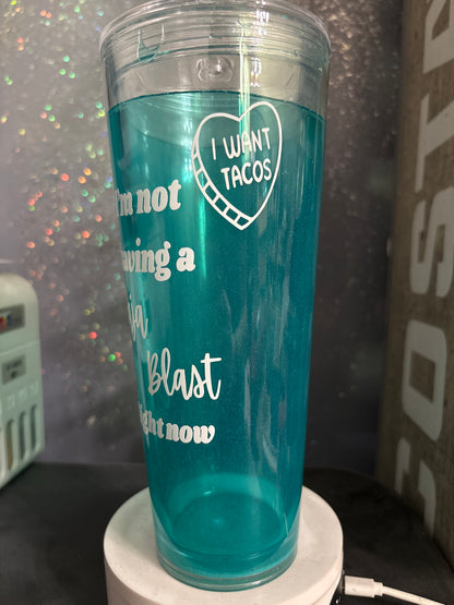 Tacos tumbler