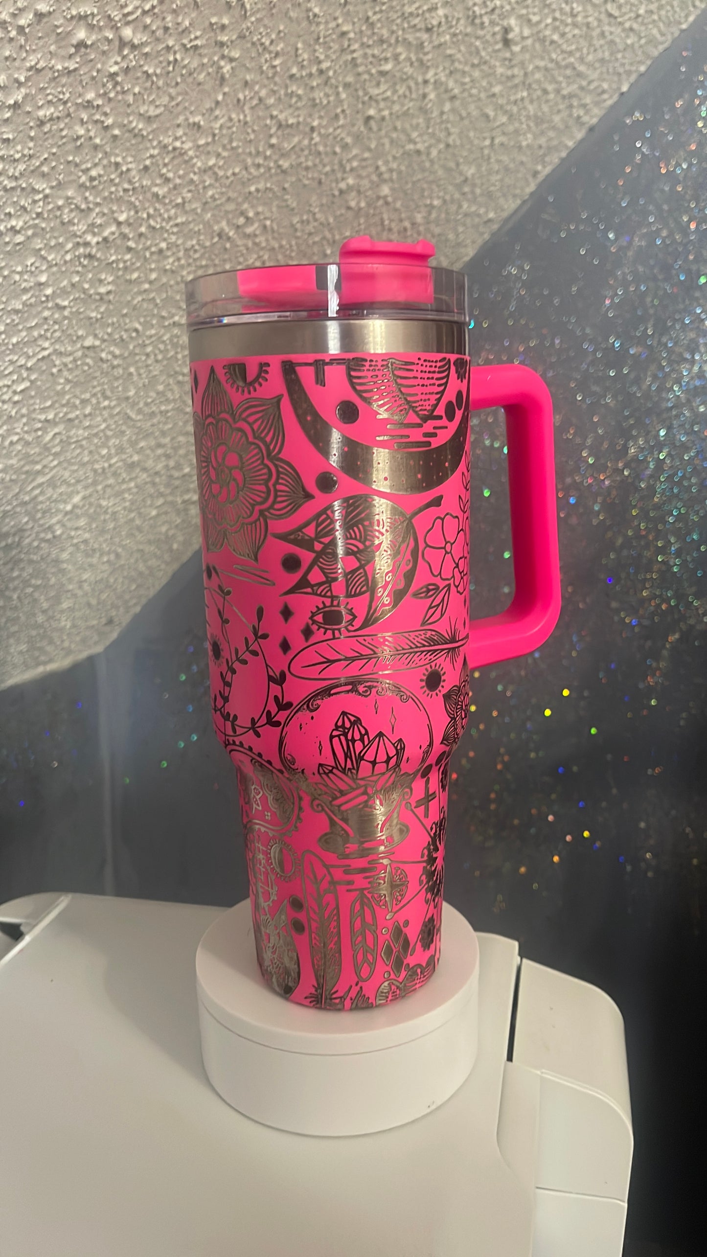 Boho love tumbler