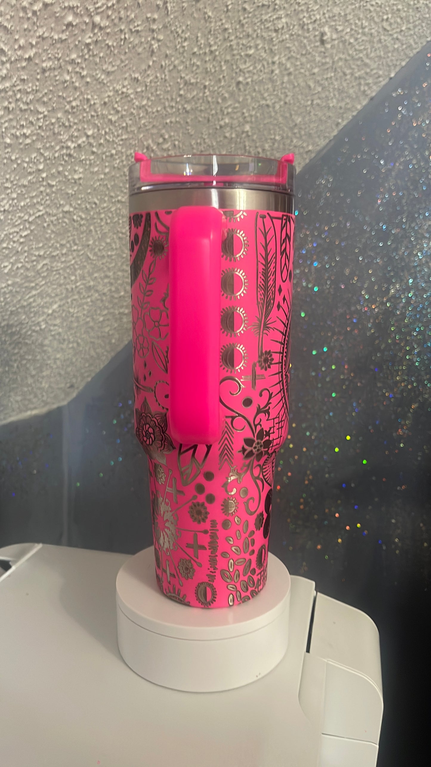 Boho love tumbler