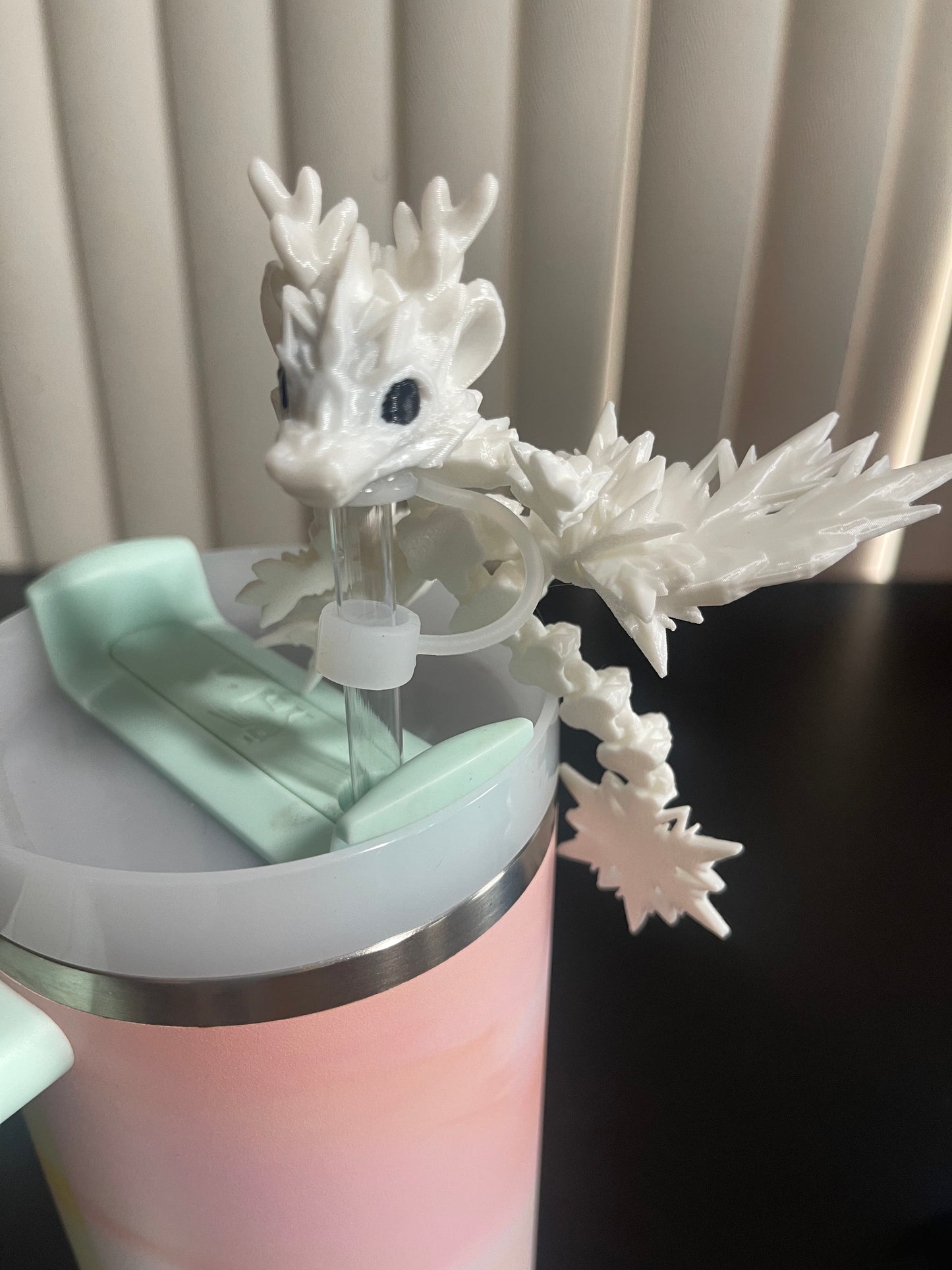 Winter dragon straw topper