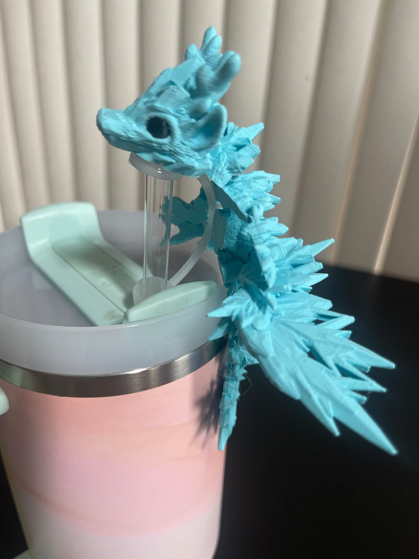 Winter dragon straw topper