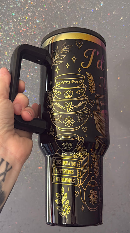 I’d rather be thrifting 40 ounce tumbler