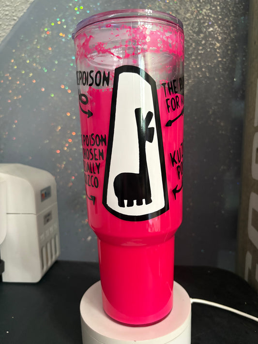 40 ounce poison tumbler