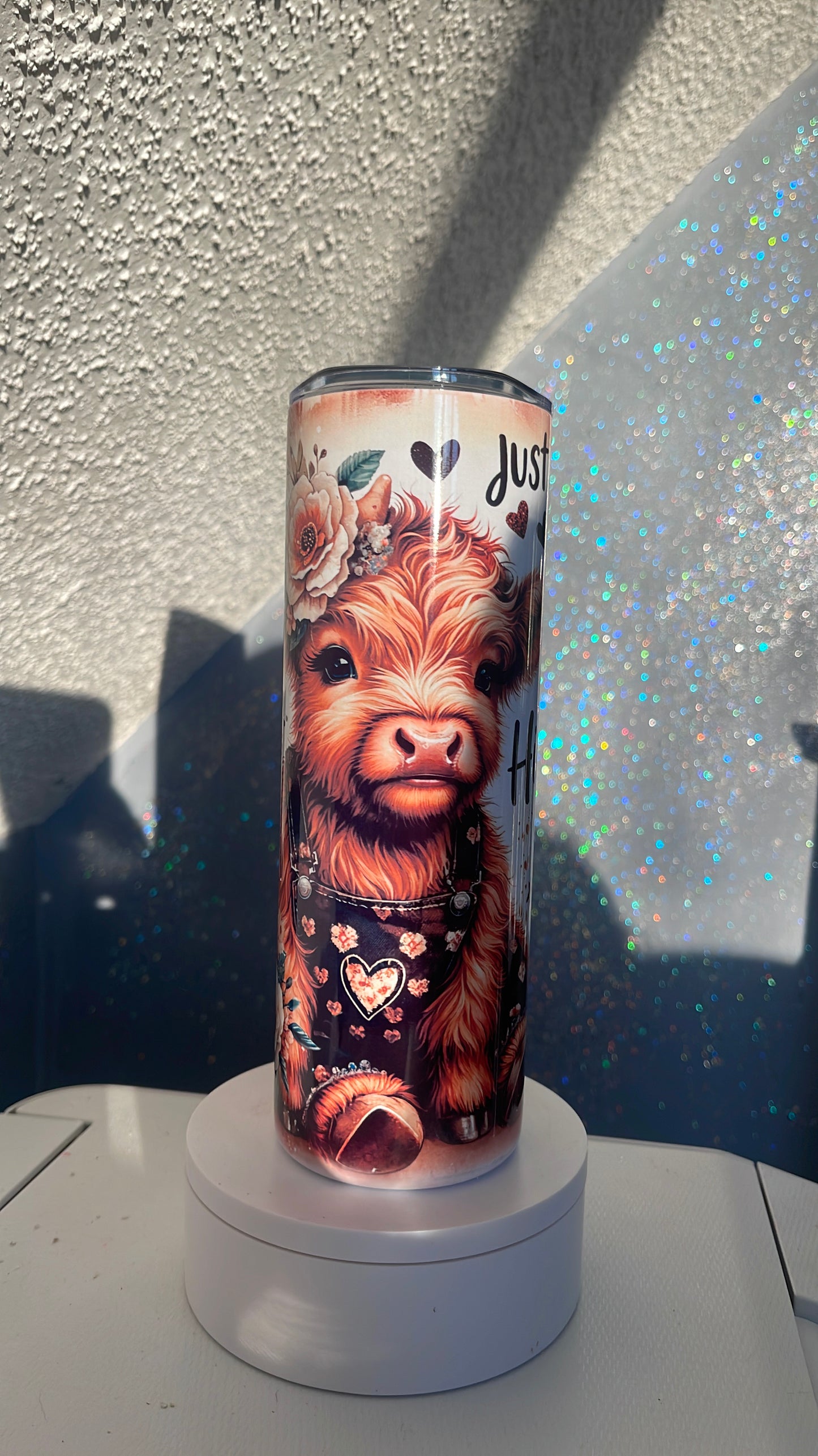 Highland cows tumbler