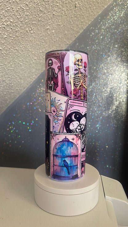 Tarot card tumbler