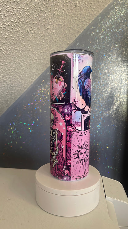 Tarot card tumbler