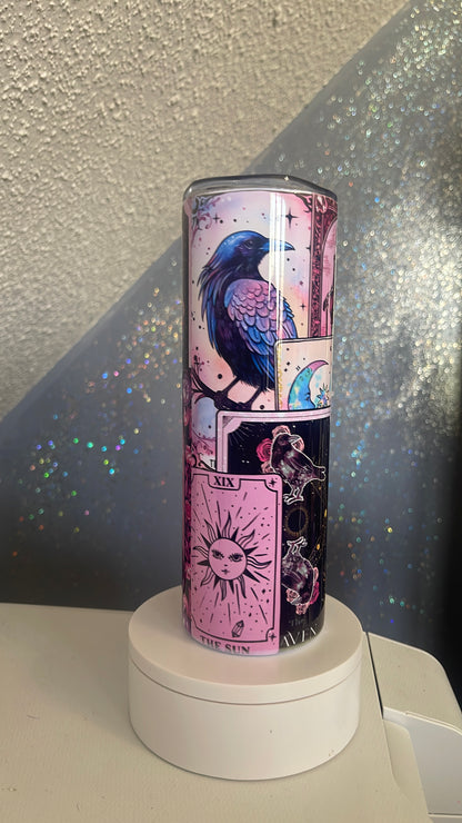 Tarot card tumbler