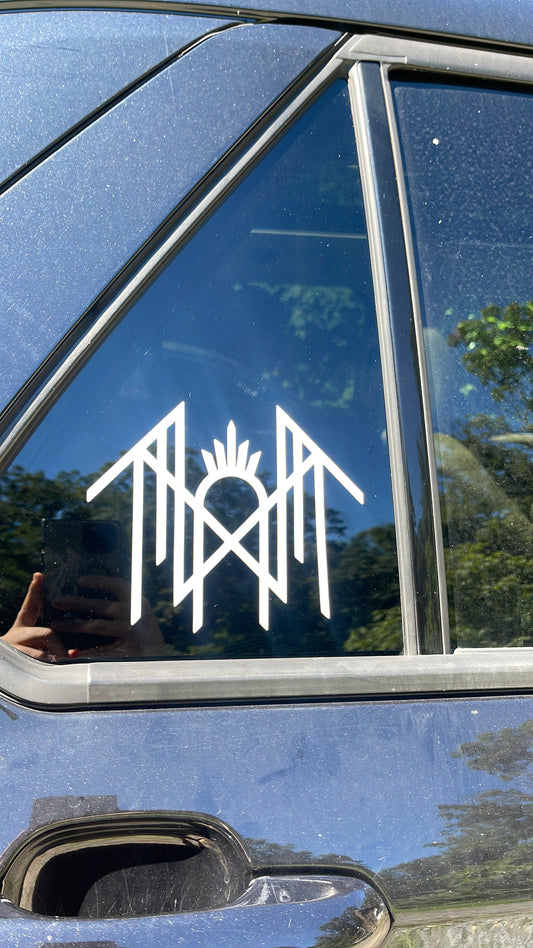 ST car decal