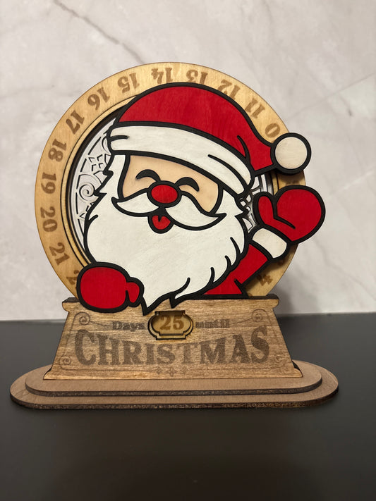 Santa Christmas countdown