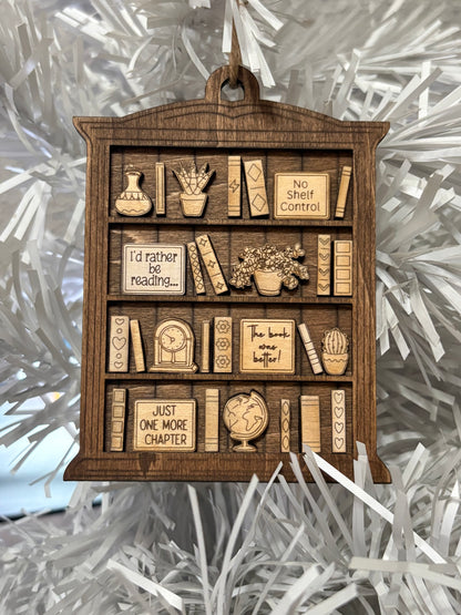 Bookshelf ornament